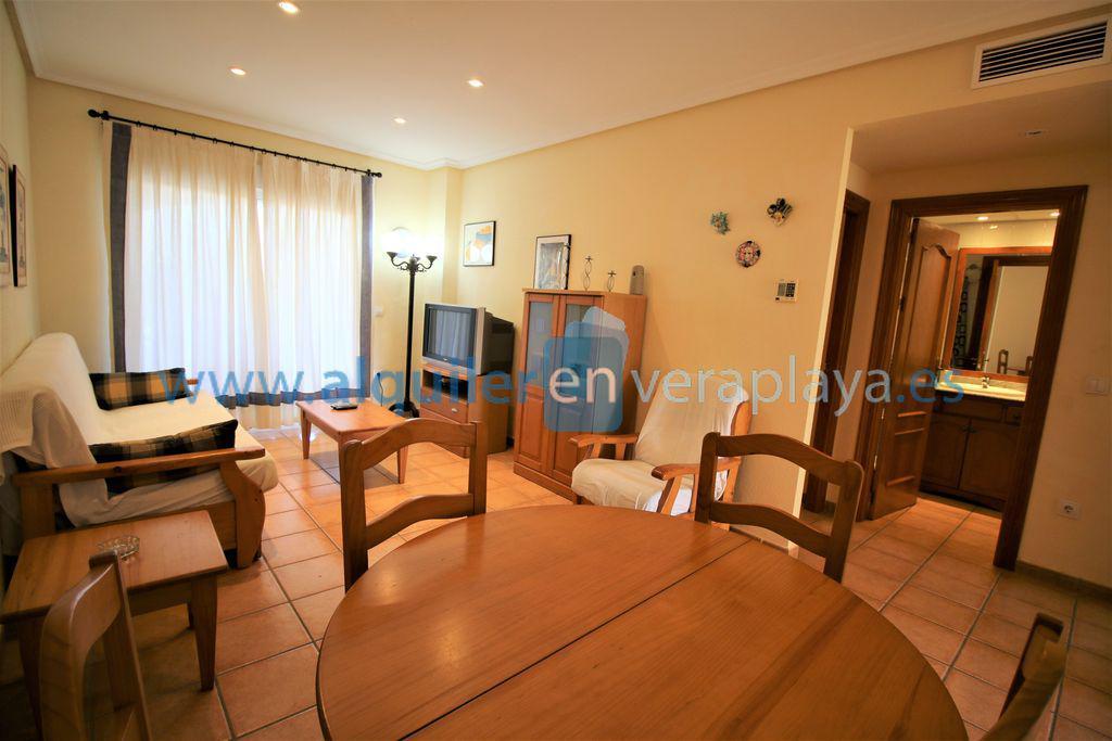 Apartment for holidays in El Playazo (Vera)