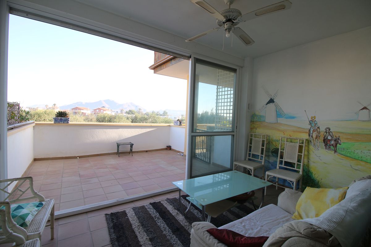 2 bedroom ground floor apartment in Palomares SA1072