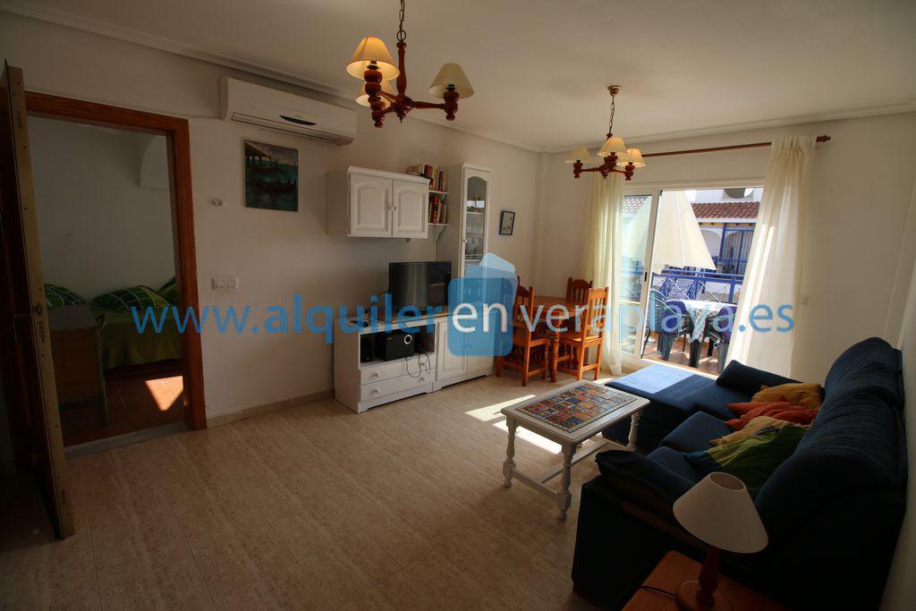 Penthouse for holidays in El Playazo (Vera)