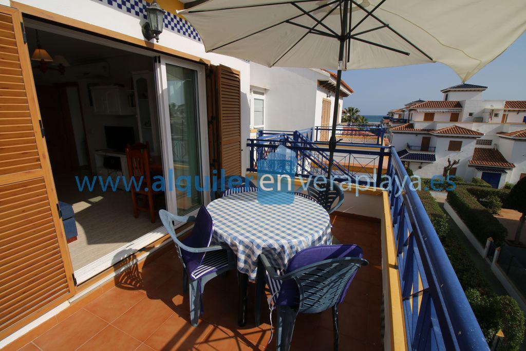 Penthouse for holidays in El Playazo (Vera)