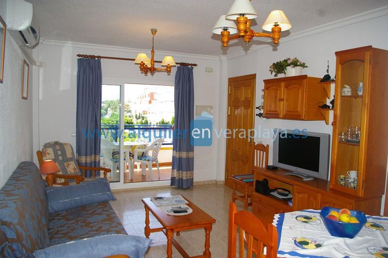 Flat for holidays in El Playazo (Vera)