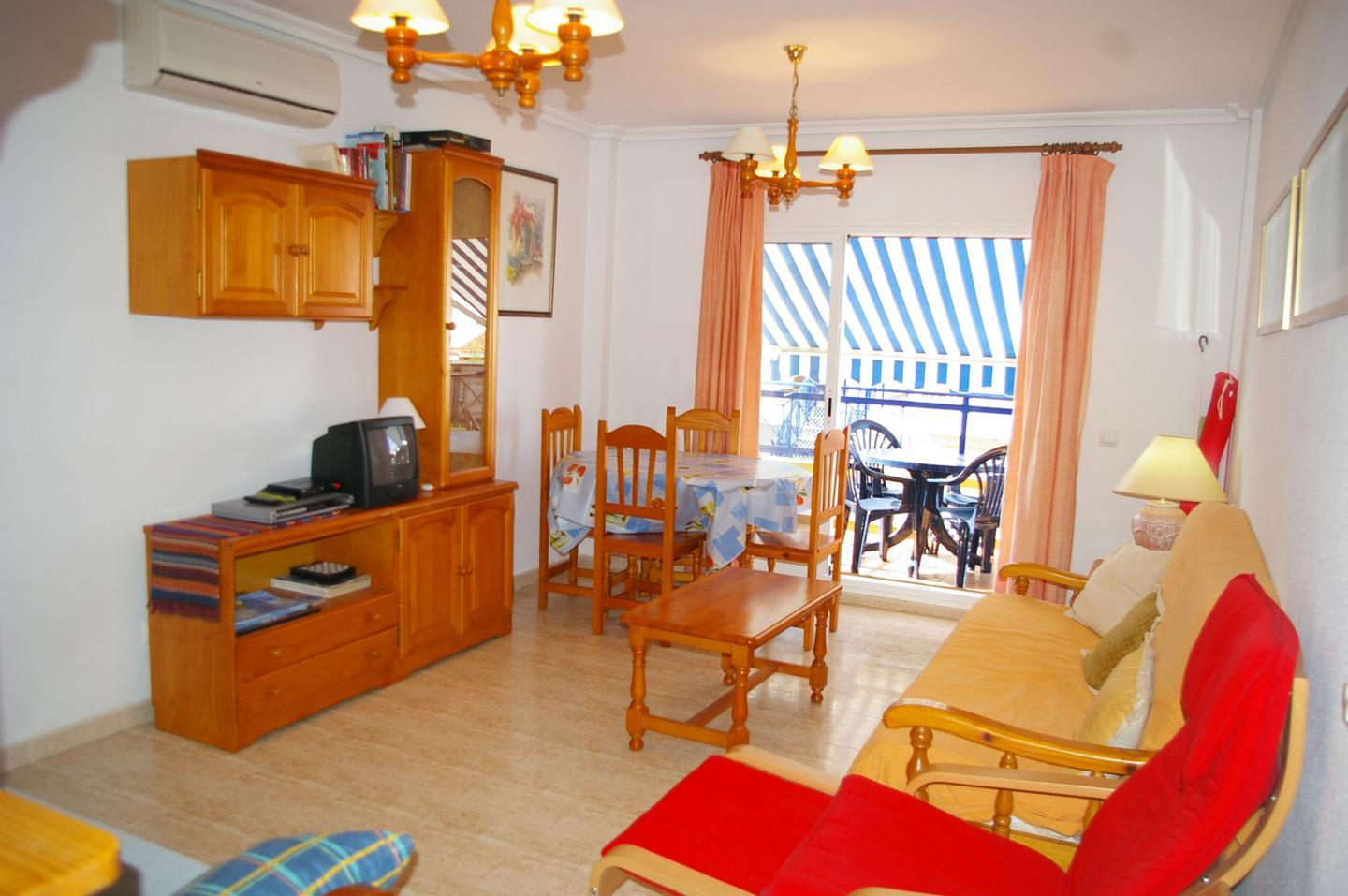 Flat for holidays in El Playazo (Vera)