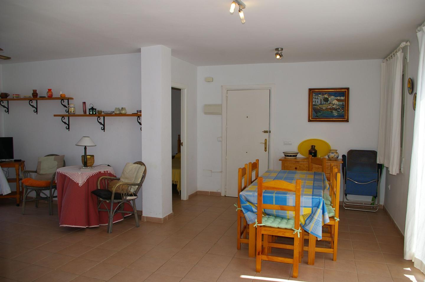 Flat for holidays in Vera Playa Naturista