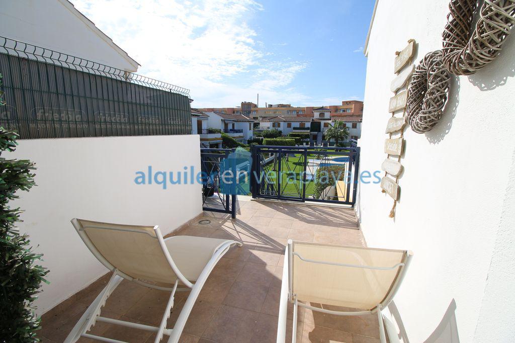 Penthouse for rent in El Playazo (Vera)