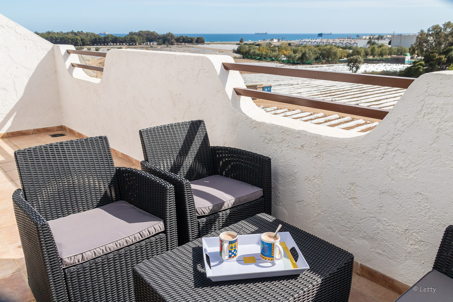 Duplex de 2 chambres à Palomares avec vue sur la mer